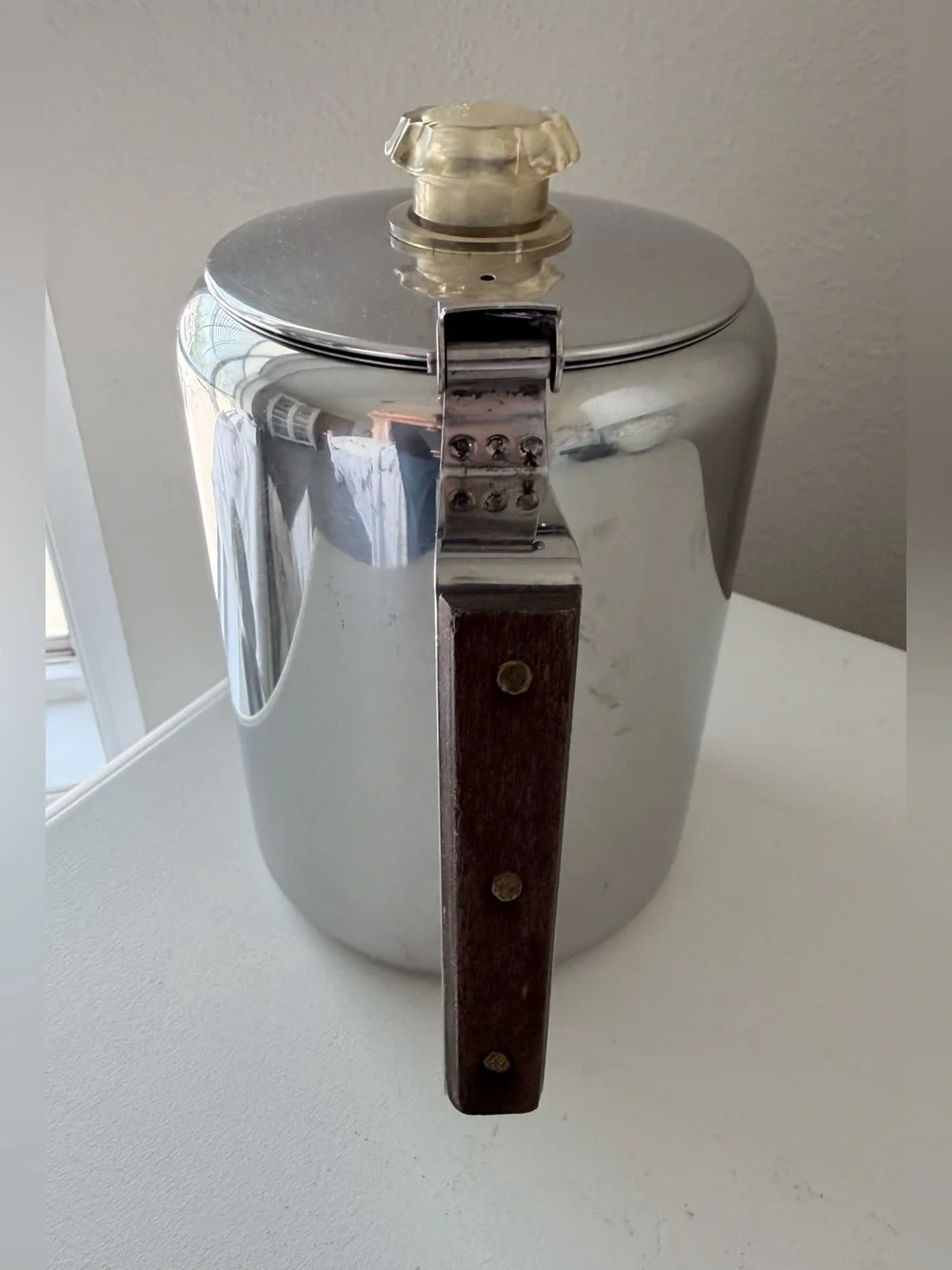 Vintage Stainless Steel Stovetop 9 Cup Coffee Percolator | Camping Hong Kong